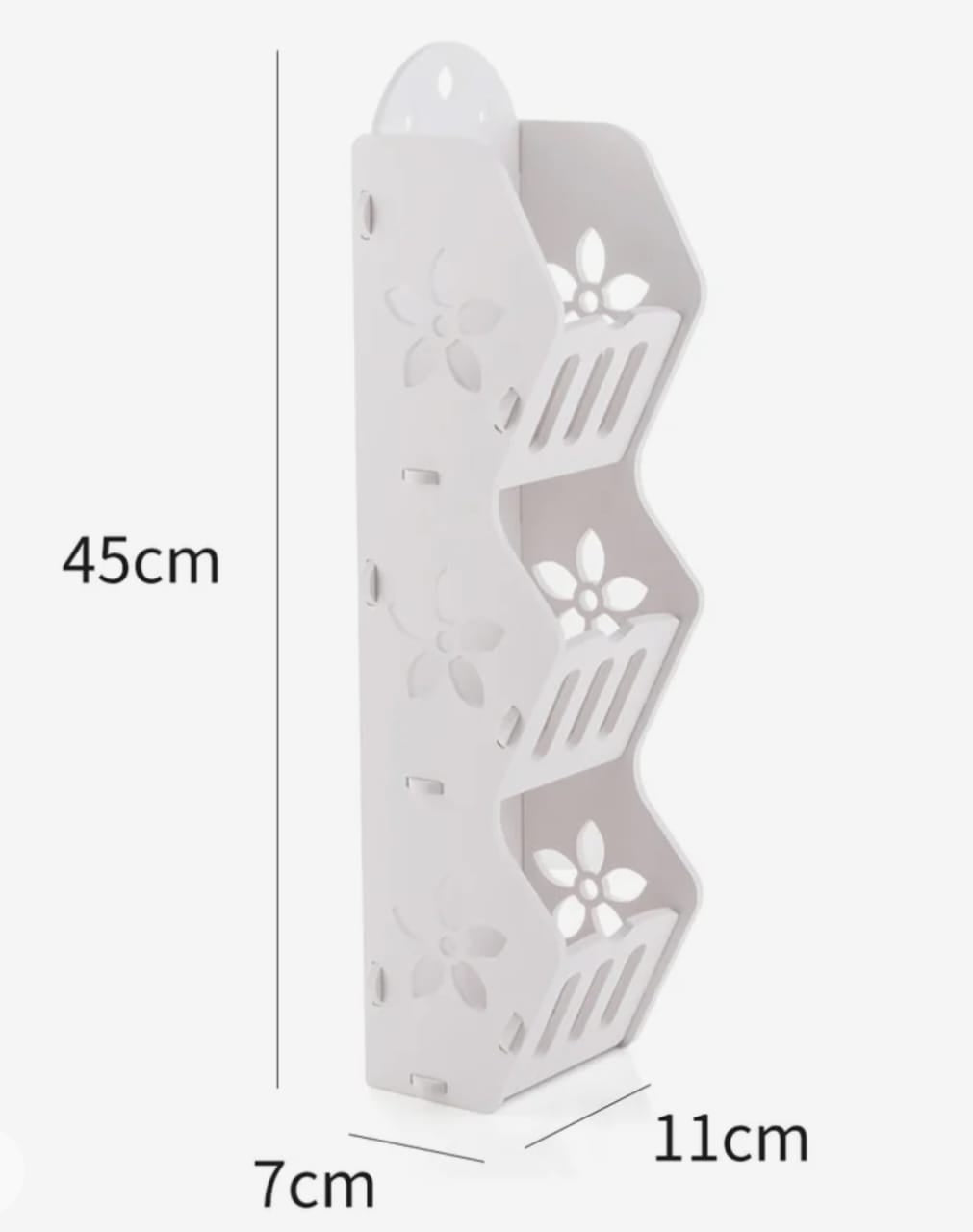 Repisas MDF 3 Espacios Solo Blanco