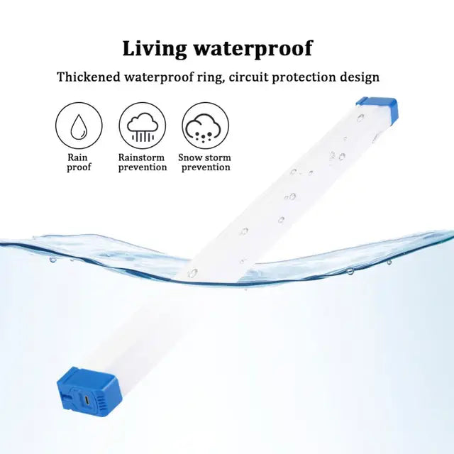 Luz Tubo Led Magnética Recargable Solar ☀️ 15 / 30 / 50 / 70 cm