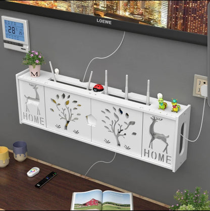 Mueble Organizador De Cable Para Wi-fi Caja De Almacenamiento