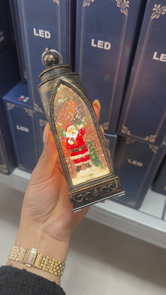 Adorno Led Vidrio Navideño Brillante Incluye Pilas COD 06