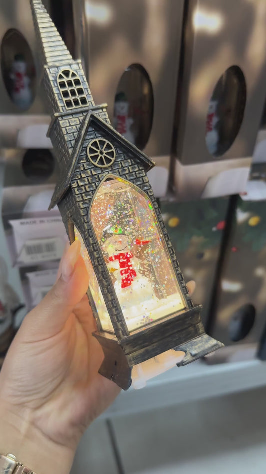 Adorno Led Vidrio Navideño Brillante Incluye Pilas COD 10
