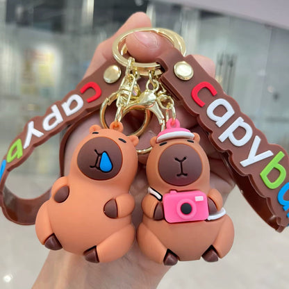 Colgante Llavero Capibara Kawaii