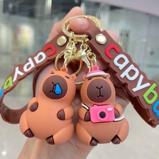 Colgante Llavero Capibara Kawaii
