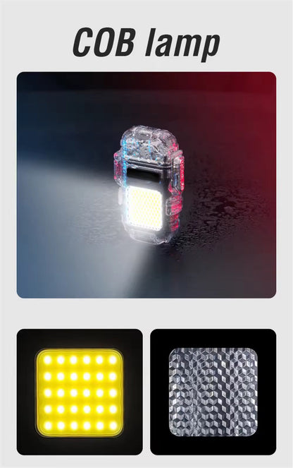 Encendedor Luz Led Recargable Llavero