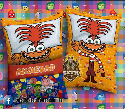 Almohada Intensamente Con Bolsillo Para Dulces