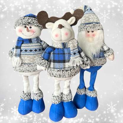 Muñeco Pata Larga Navideño