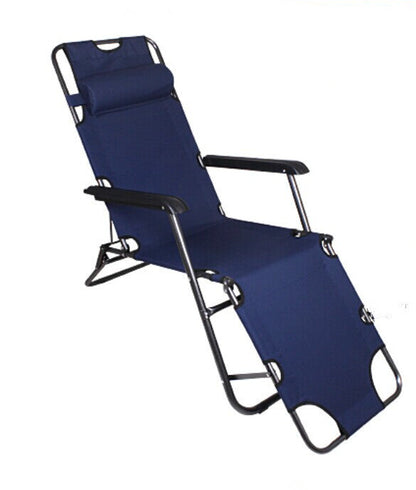 Silla Reposera Cama 180° Cojín
