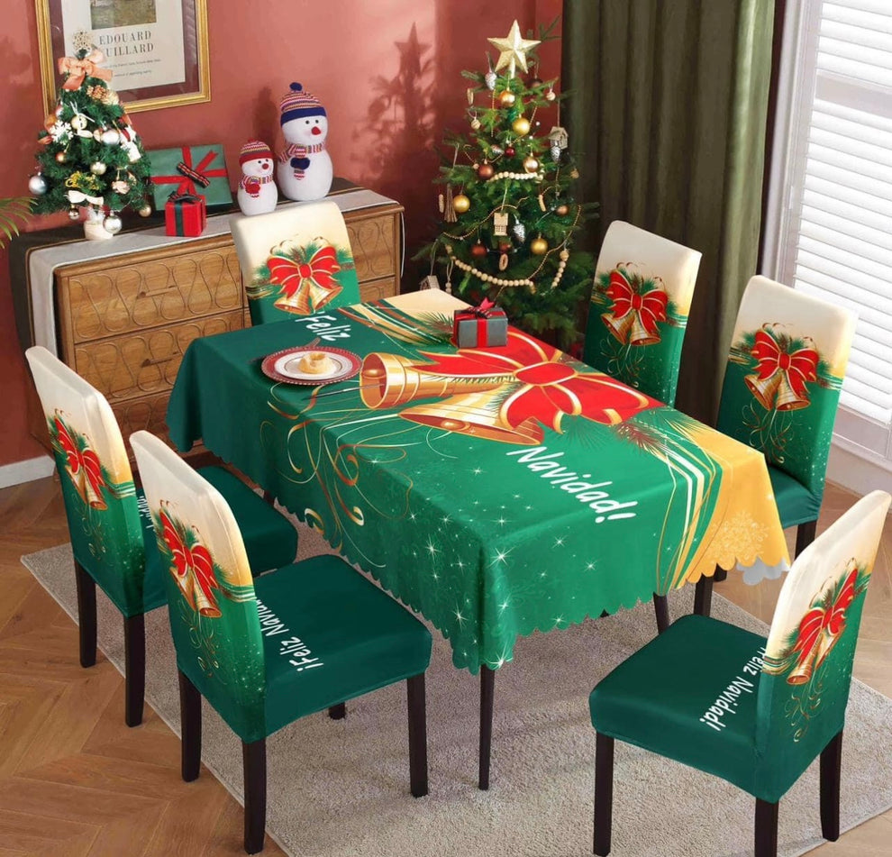 Mantel + 6 Funda Navidad