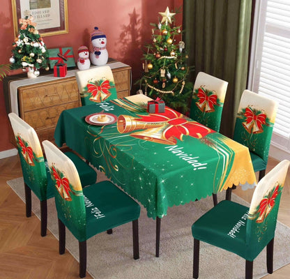 Mantel + 6 Funda Navidad