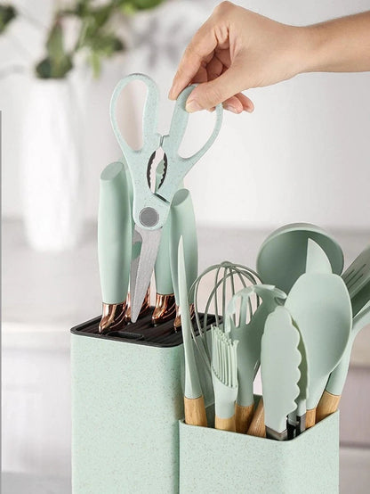 Set Utensilios de Cocina 19 piezas