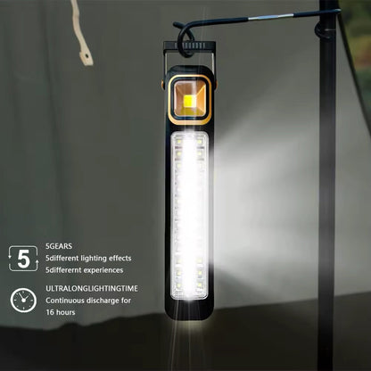 Luz Emergencia Solar y Recargable 48 LEDS HEL-6866T