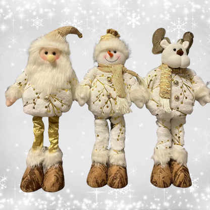 Muñeco Pata Larga Navideño