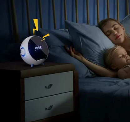 Parlante Star Inteligente Bluetooth Carga Inalámbrica Despertador