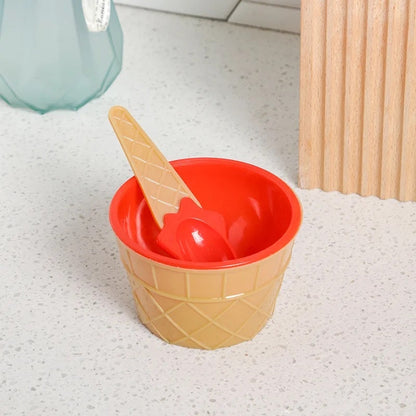 Vaso Helado + Cuchara