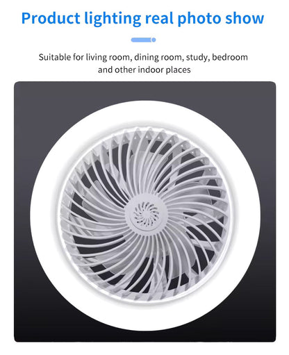 Ampolleta Ventilador Led con Control Remoto