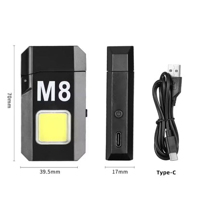 Encendedor Luz Led Recargable M8