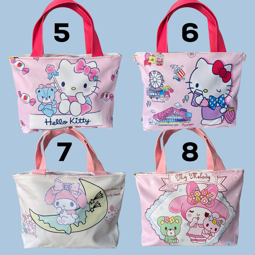 Lonchera Cartera Bolso PREMIUM Sanrio Kawaii | 10 modelos
