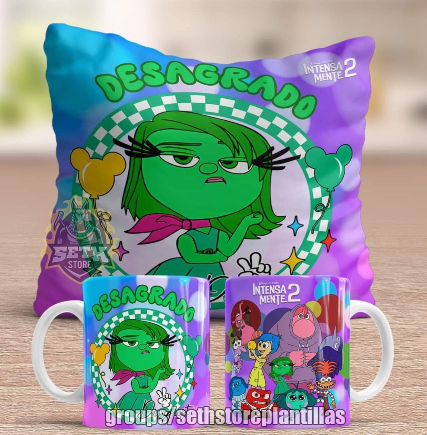 Pack Intensamente Almohada + Taza