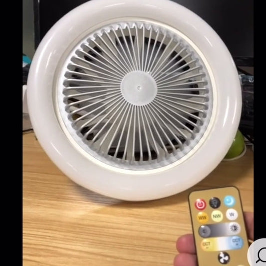 Ampolleta Ventilador Led con Control Remoto
