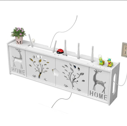 Mueble Organizador De Cable Para Wi-fi Caja De Almacenamiento