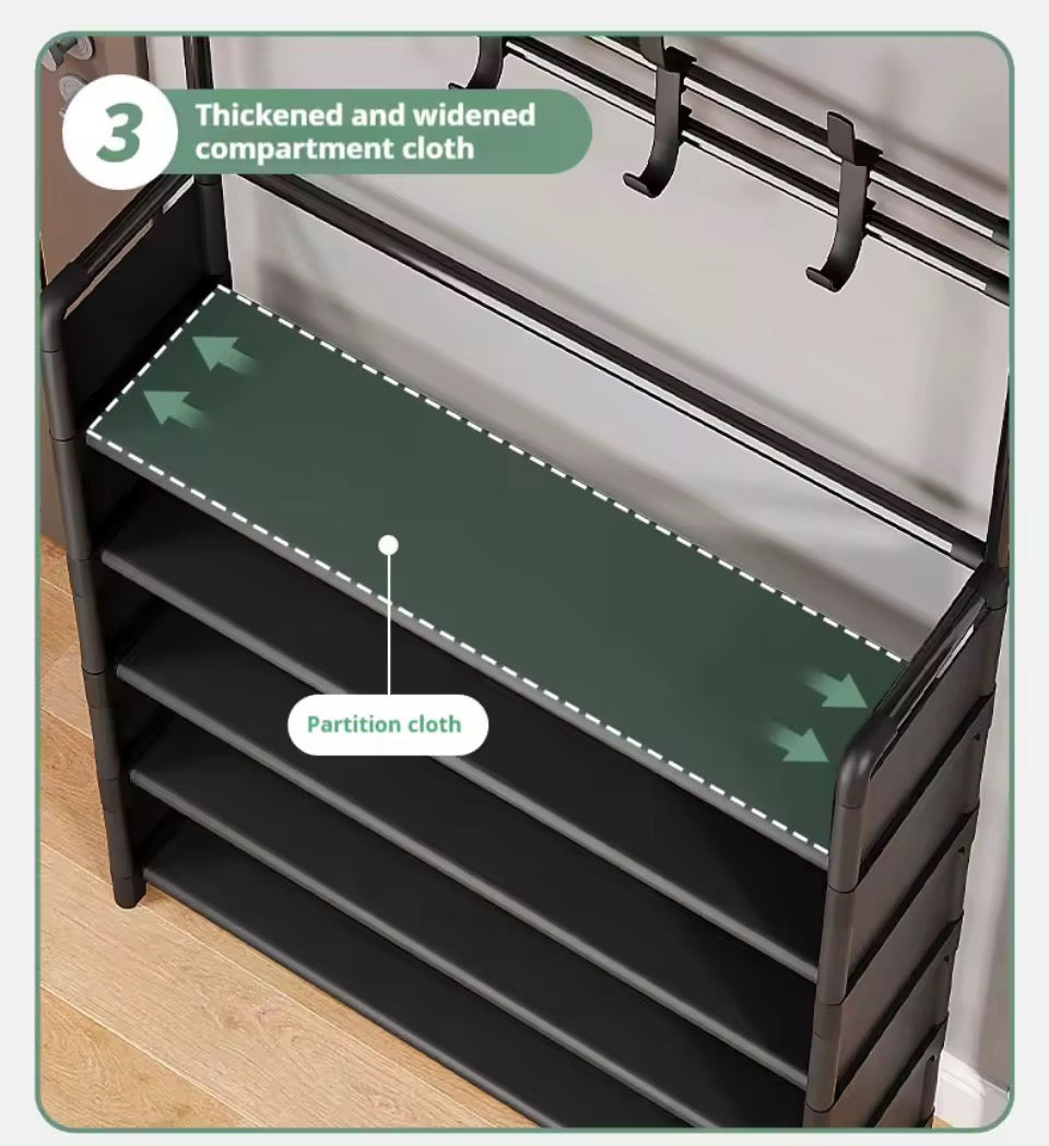 Zapatero Organizador Colgador Perchero 4 niveles