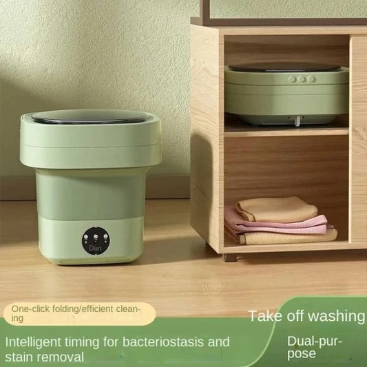Mini Lavadora Portátil Plegable Centrifuga