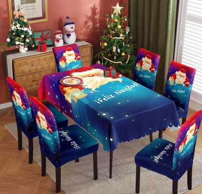 Mantel + 6 Funda Navidad