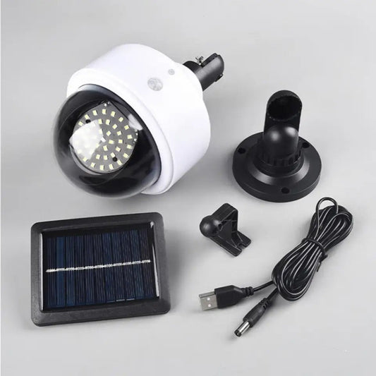 Simulador cámara Solar Luz Led Sensor de Movimiento JX-5118