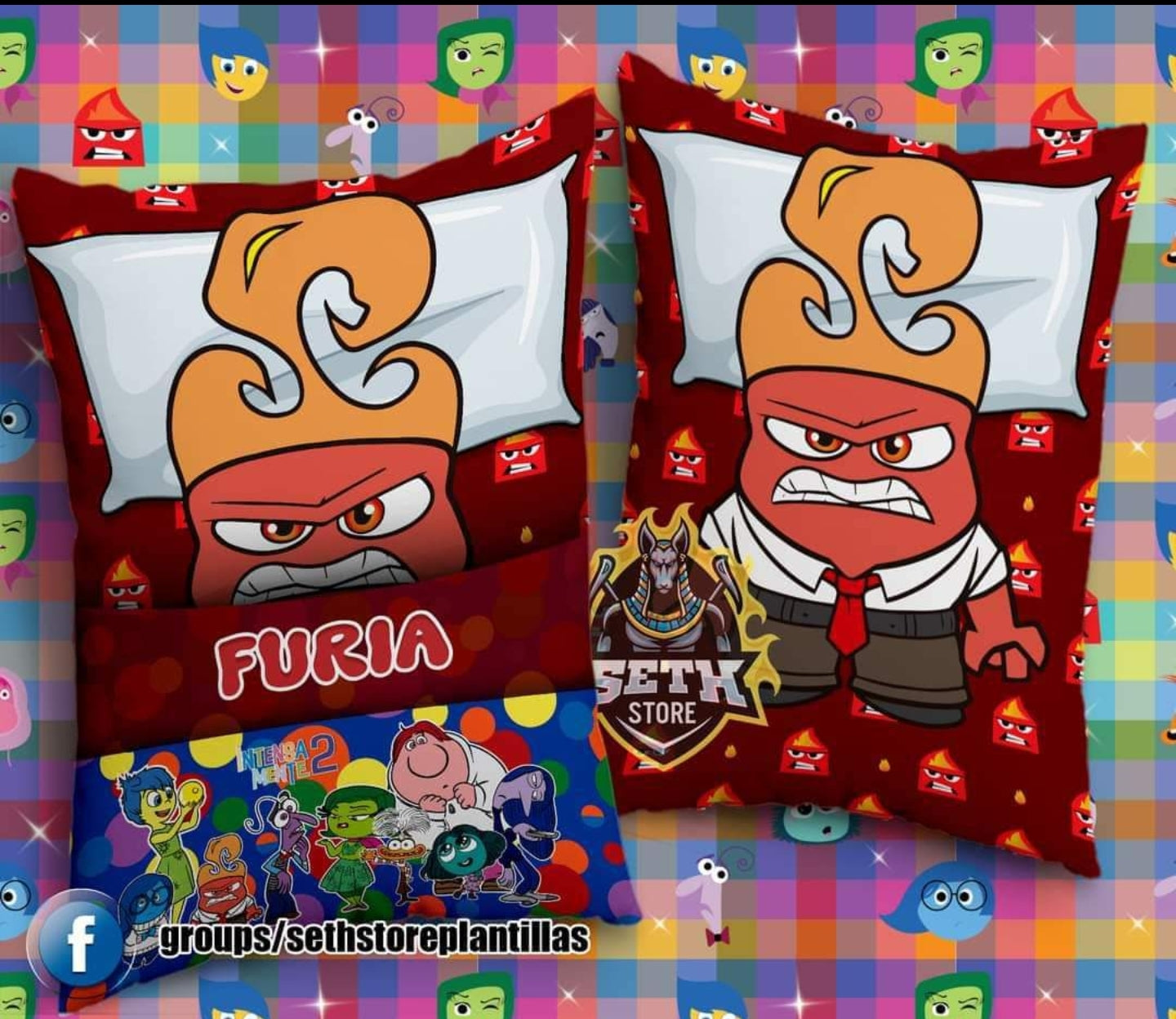 Almohada Intensamente Con Bolsillo Para Dulces