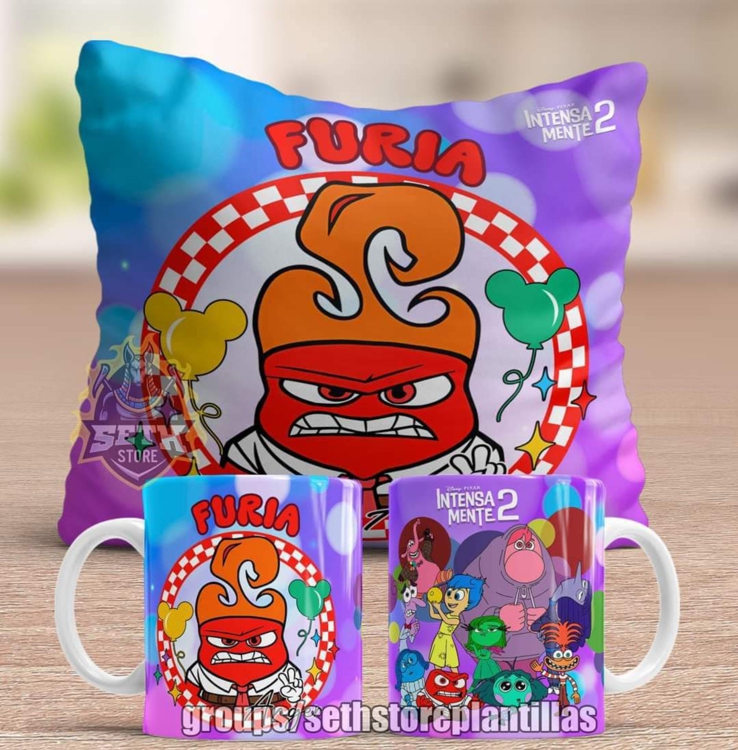 Pack Intensamente Almohada + Taza