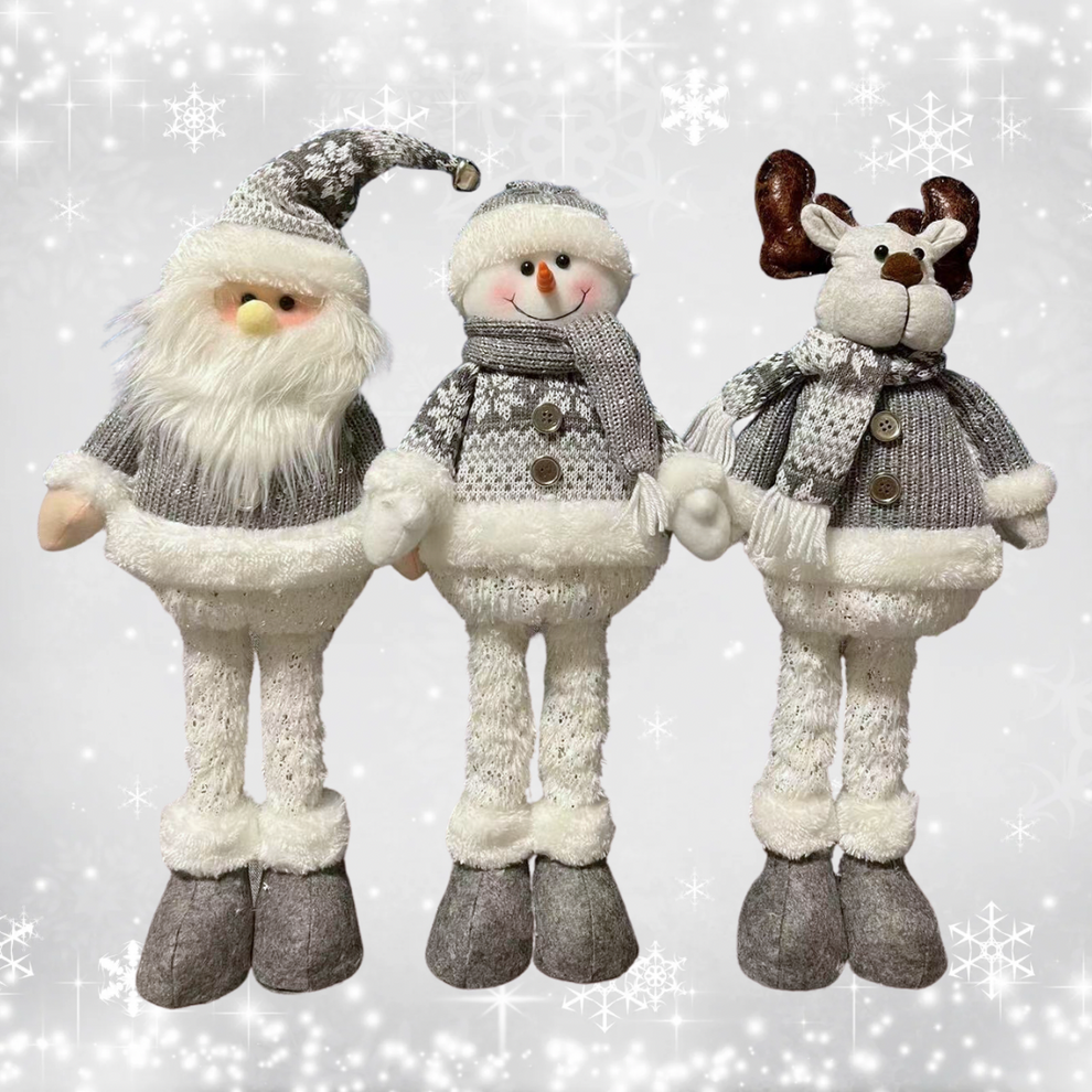Muñeco Pata Larga Navideño