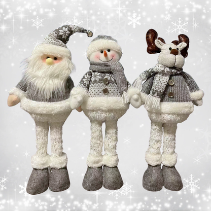 Muñeco Pata Larga Navideño