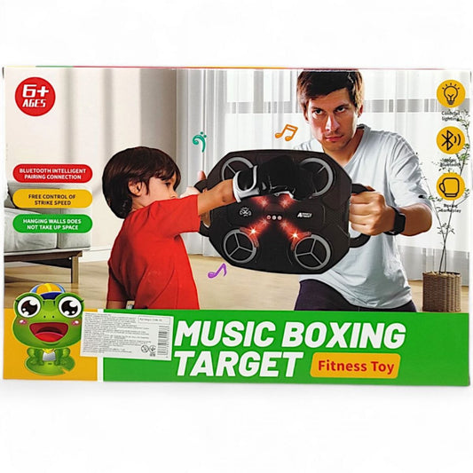Máquina De Boxeo Musical Con Bluetooth + Guantes