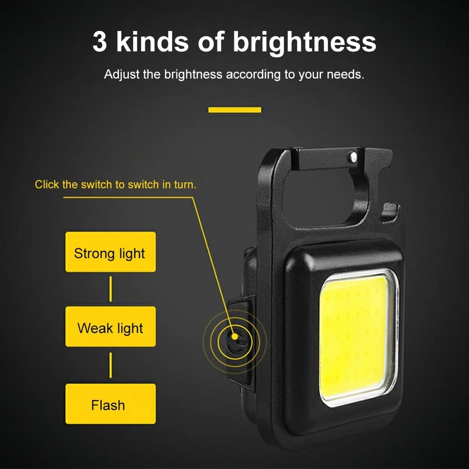 Mini Luz Recargable 3 en 1