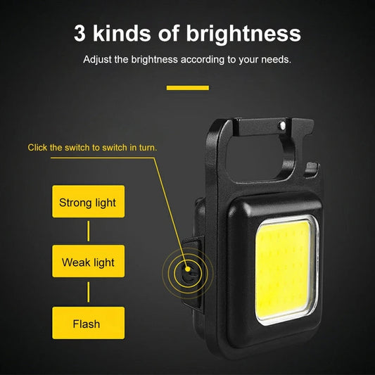 Mini Luz Recargable 3 en 1