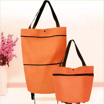 Carrito con Ruedas Plegable Feria | 4 Colores