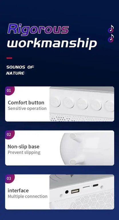 Lámpara Parlante G Cargador 3 en 1 Bluetooth