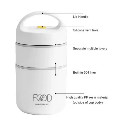Termo Comida Acero Inoxidable 510 y 680 ml