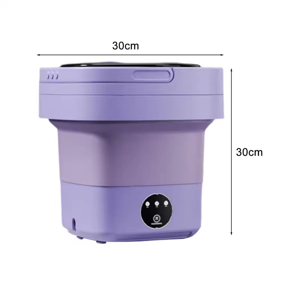 Mini Lavadora Portátil Plegable Centrifuga