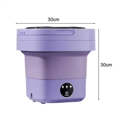 Mini Lavadora Portátil Plegable Centrifuga