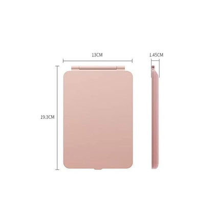 Espejo Led Rectangular Recargable Portátil Ajustable