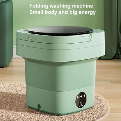 Mini Lavadora Portátil Plegable Centrifuga