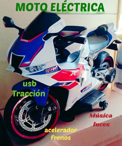 MOTO ELECTRICA DEPORTIVA MODELO ABC R SUPER DEPORTIVA 🔥💯