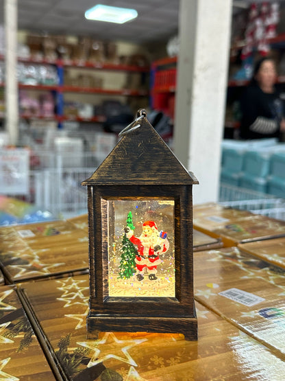 Adorno Led Vidrio Agua Brillo Navideño COD 09