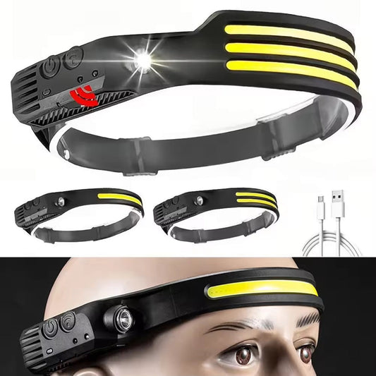 Linterna Cintillo Cabeza Cinta Led | 2 Modelos