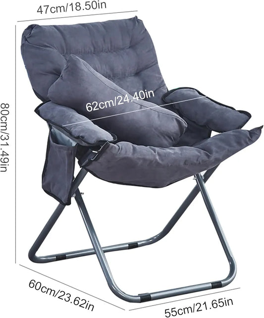 Silla Reposera Tipo Sofá Plegable Bolsillo