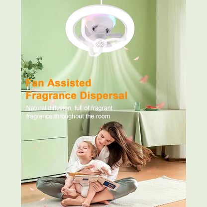 Ampolleta Led Ventilador Con Control