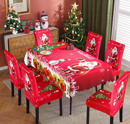 Mantel + 6 Funda Navidad