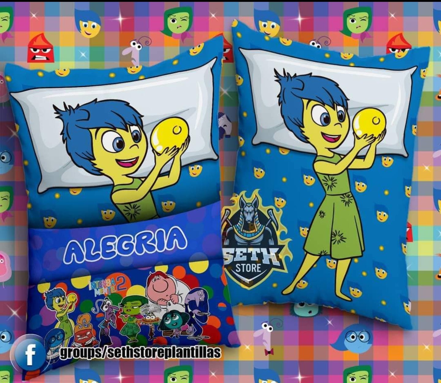 Almohada Intensamente Con Bolsillo Para Dulces