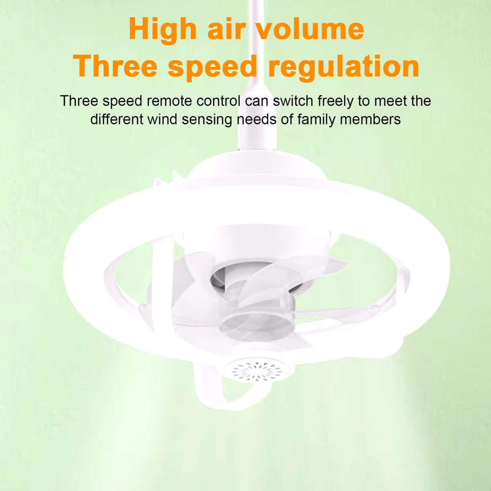 Ampolleta Led Ventilador Con Control